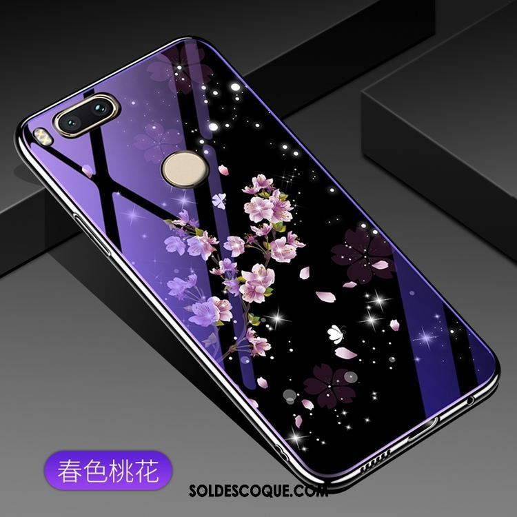 Coque Xiaomi Mi A1 Incassable Tout Compris Difficile Violet Téléphone Portable Soldes