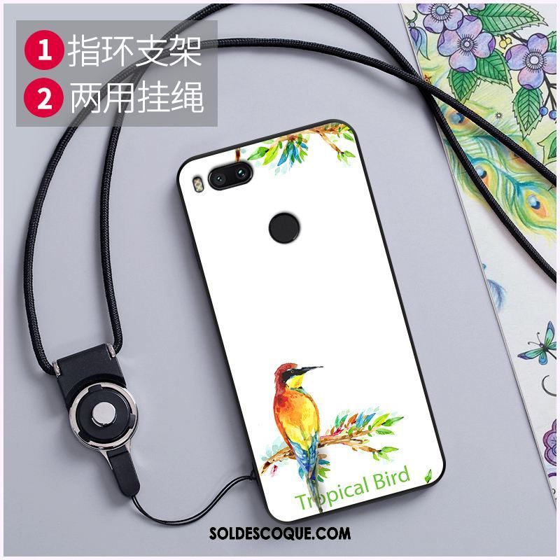 Coque Xiaomi Mi A1 Ornements Suspendus Dessin Animé Blanc Tout Compris Étui Housse Pas Cher