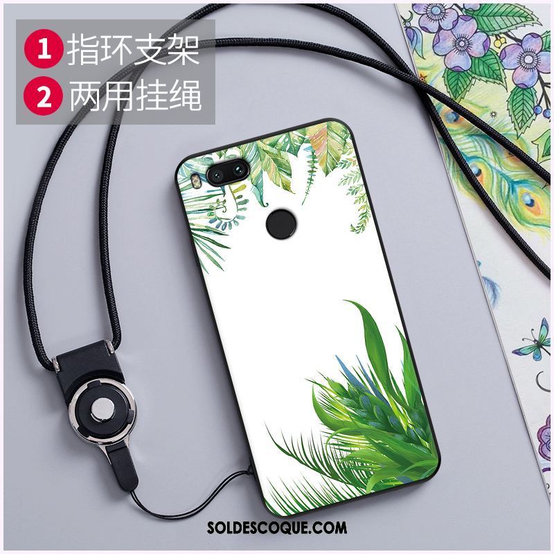 Coque Xiaomi Mi A1 Ornements Suspendus Dessin Animé Blanc Tout Compris Étui Housse Pas Cher