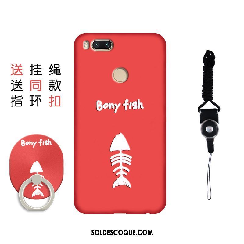 Coque Xiaomi Mi A1 Silicone Personnalité Tendance Téléphone Portable Dessin Animé Pas Cher