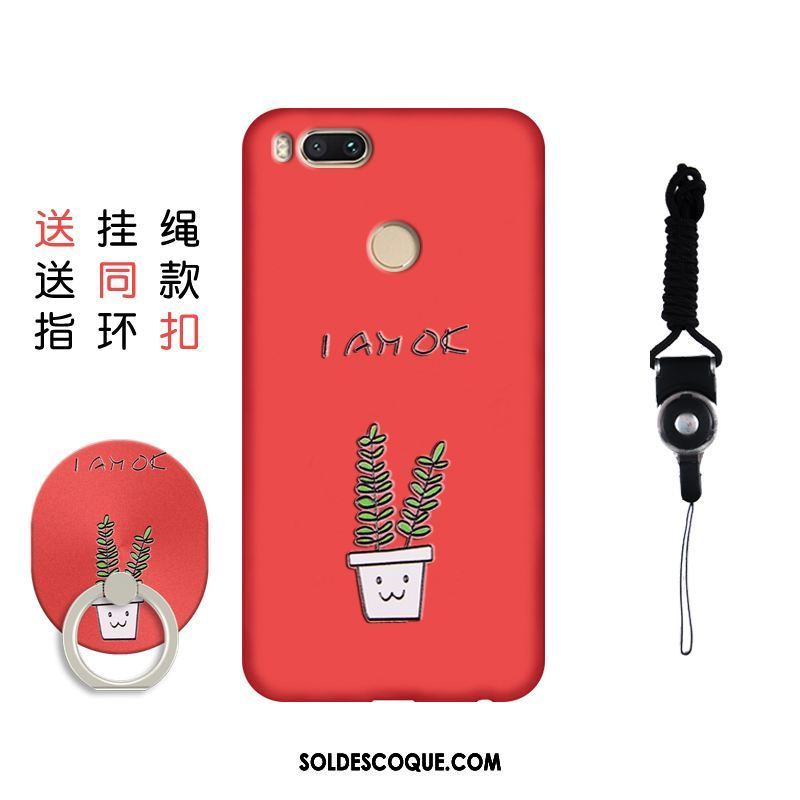 Coque Xiaomi Mi A1 Silicone Personnalité Tendance Téléphone Portable Dessin Animé Pas Cher
