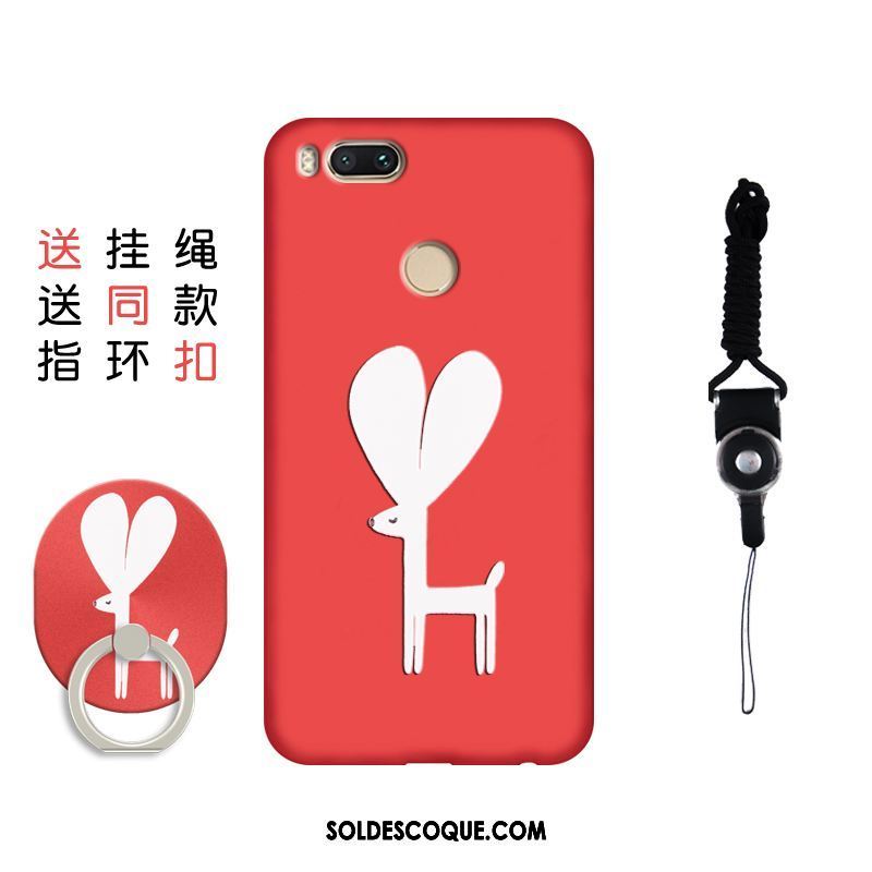 Coque Xiaomi Mi A1 Silicone Personnalité Tendance Téléphone Portable Dessin Animé Pas Cher