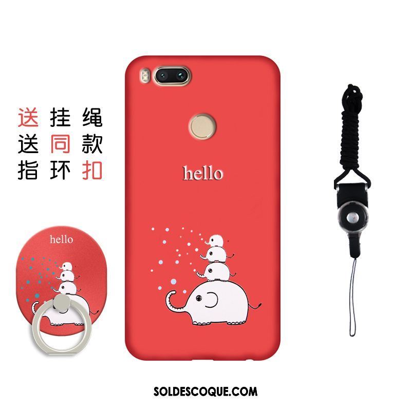 Coque Xiaomi Mi A1 Silicone Personnalité Tendance Téléphone Portable Dessin Animé Pas Cher