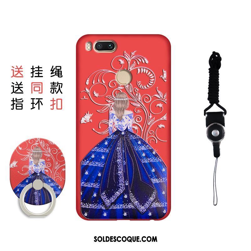 Coque Xiaomi Mi A1 Silicone Personnalité Tendance Téléphone Portable Dessin Animé Pas Cher