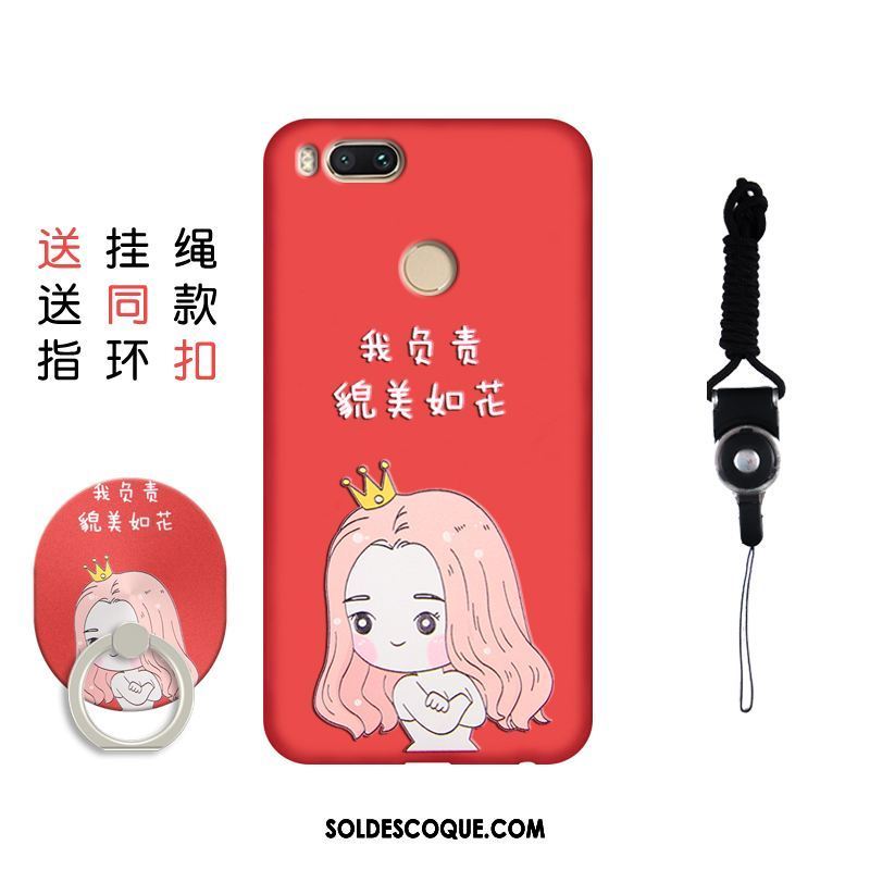 Coque Xiaomi Mi A1 Silicone Personnalité Tendance Téléphone Portable Dessin Animé Pas Cher