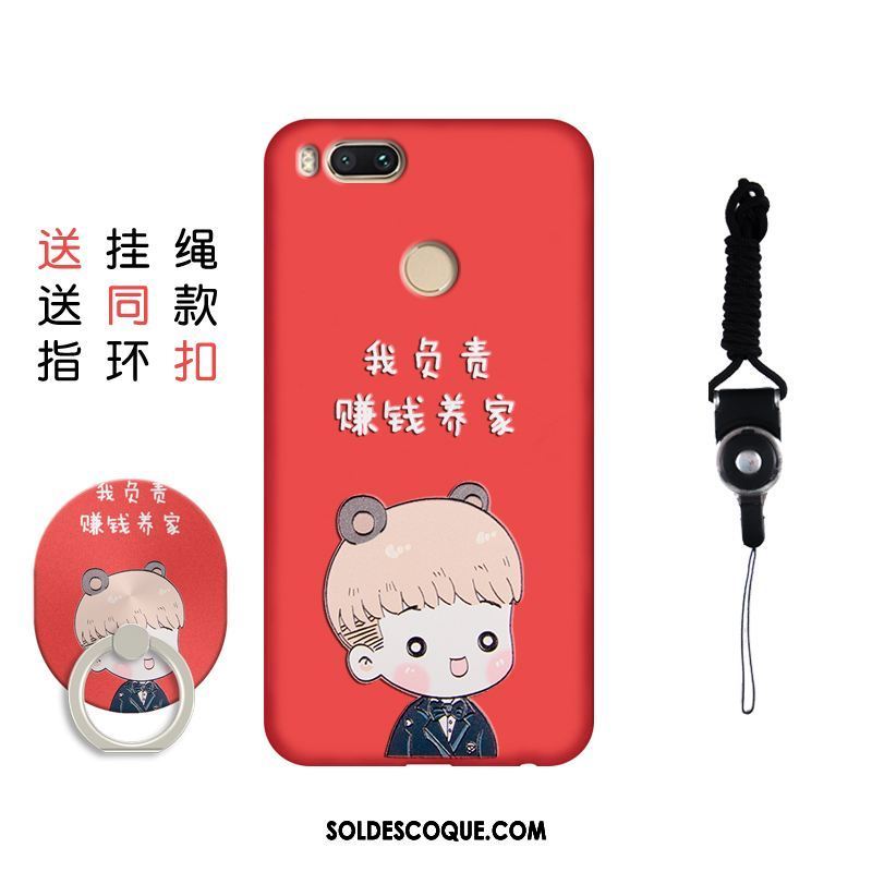 Coque Xiaomi Mi A1 Silicone Personnalité Tendance Téléphone Portable Dessin Animé Pas Cher