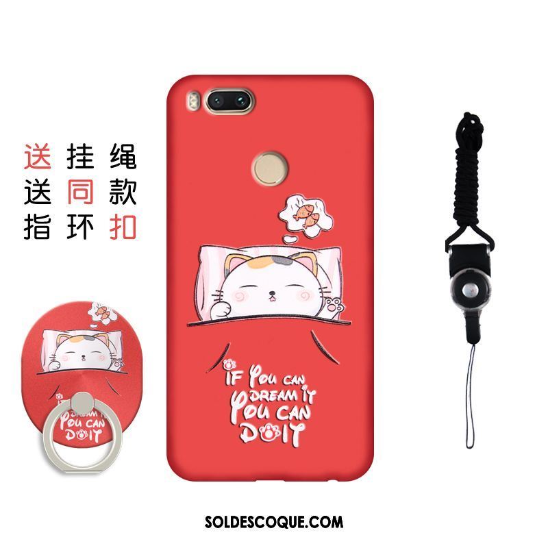 Coque Xiaomi Mi A1 Silicone Personnalité Tendance Téléphone Portable Dessin Animé Pas Cher