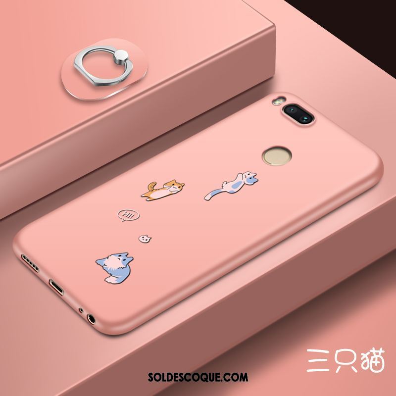 Coque Xiaomi Mi A1 Tout Compris Délavé En Daim Fluide Doux Personnalité Petit En Ligne