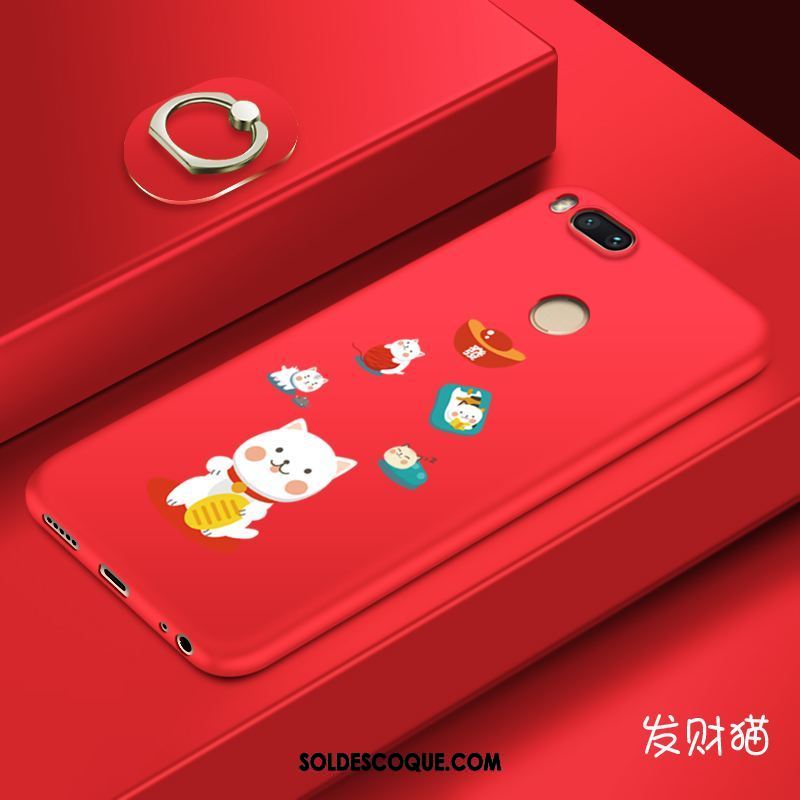 Coque Xiaomi Mi A1 Tout Compris Délavé En Daim Fluide Doux Personnalité Petit En Ligne