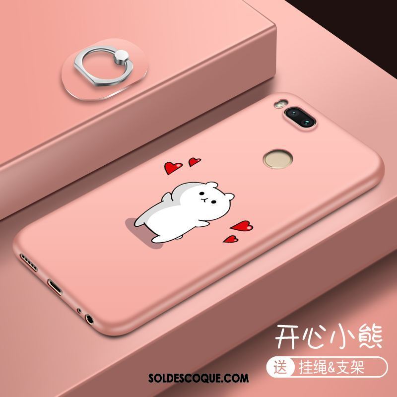 Coque Xiaomi Mi A1 Tout Compris Délavé En Daim Fluide Doux Personnalité Petit En Ligne