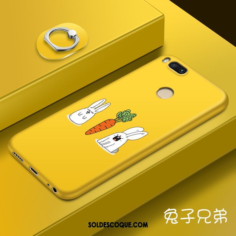 Coque Xiaomi Mi A1 Tout Compris Délavé En Daim Fluide Doux Personnalité Petit En Ligne