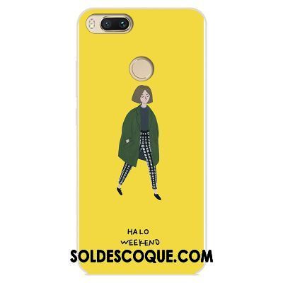 Coque Xiaomi Mi A1 Tout Compris Tendance Gaufrage Petit Fluide Doux Pas Cher