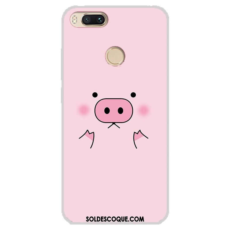 Coque Xiaomi Mi A1 Tout Compris Tendance Gaufrage Petit Fluide Doux Pas Cher