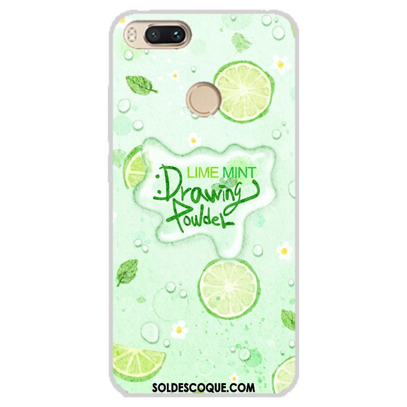 Coque Xiaomi Mi A1 Tout Compris Tendance Gaufrage Petit Fluide Doux Pas Cher