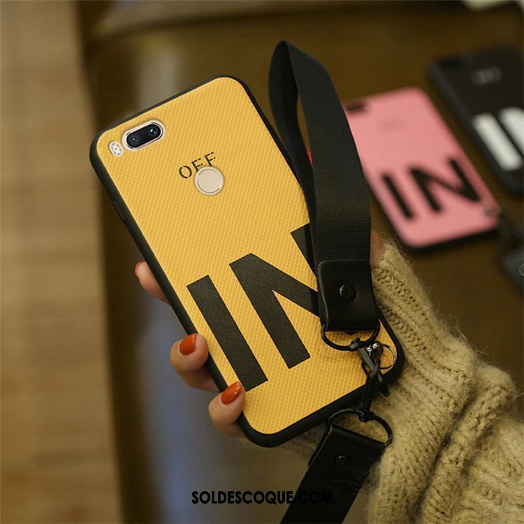 Coque Xiaomi Mi A1 Téléphone Portable Ornements Suspendus Rose Rouge Personnalité Housse Soldes