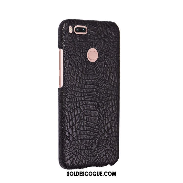 Coque Xiaomi Mi A1 Téléphone Portable Petit Crocodile Cuir Rouge En Vente