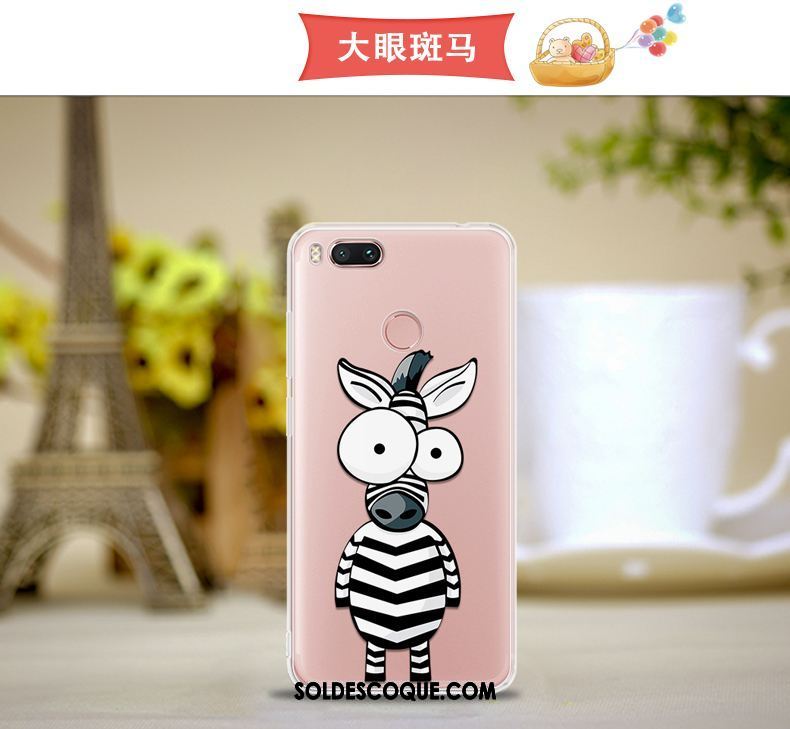 Coque Xiaomi Mi A1 Une Agrafe Incassable Anneau Fluide Doux Petit En Vente