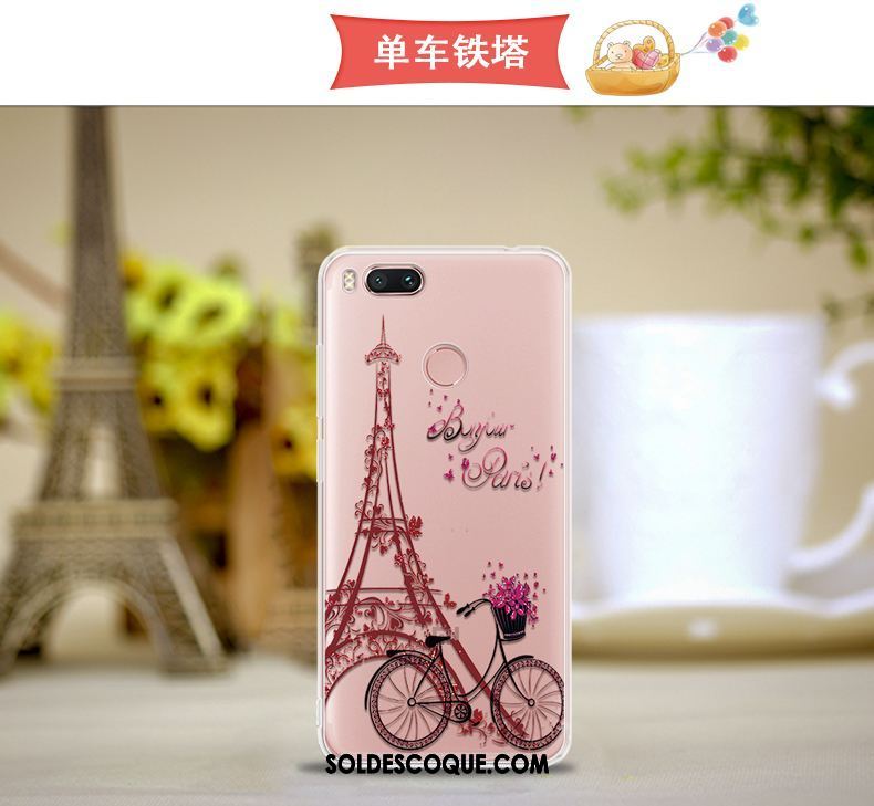 Coque Xiaomi Mi A1 Une Agrafe Incassable Anneau Fluide Doux Petit En Vente