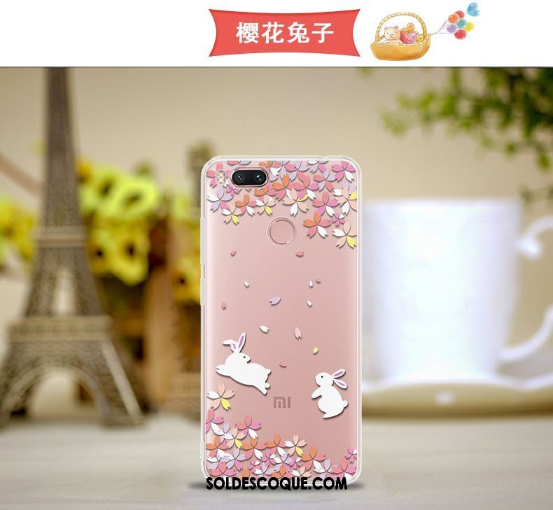 Coque Xiaomi Mi A1 Une Agrafe Incassable Anneau Fluide Doux Petit En Vente