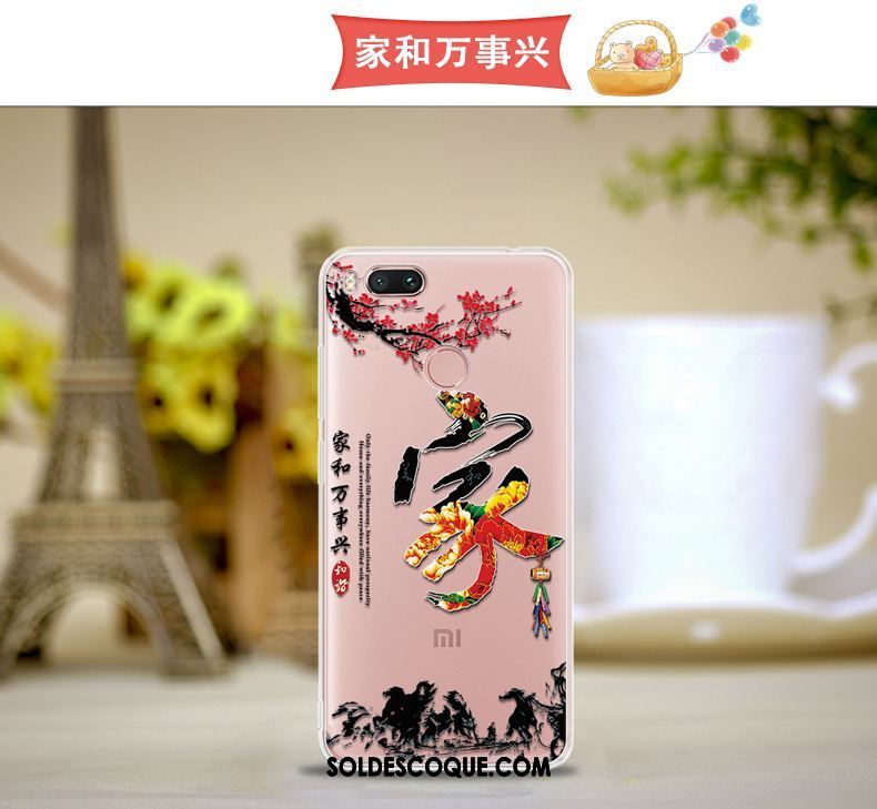 Coque Xiaomi Mi A1 Une Agrafe Incassable Anneau Fluide Doux Petit En Vente