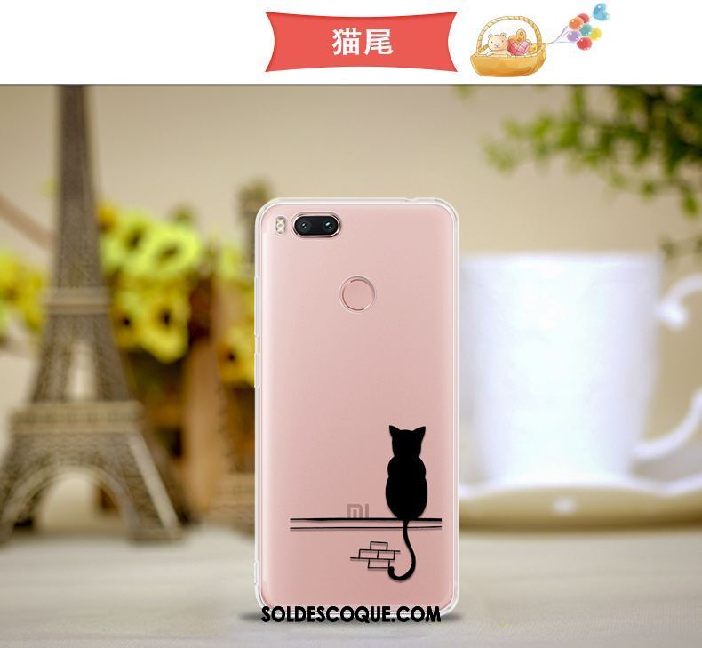 Coque Xiaomi Mi A1 Une Agrafe Incassable Anneau Fluide Doux Petit En Vente