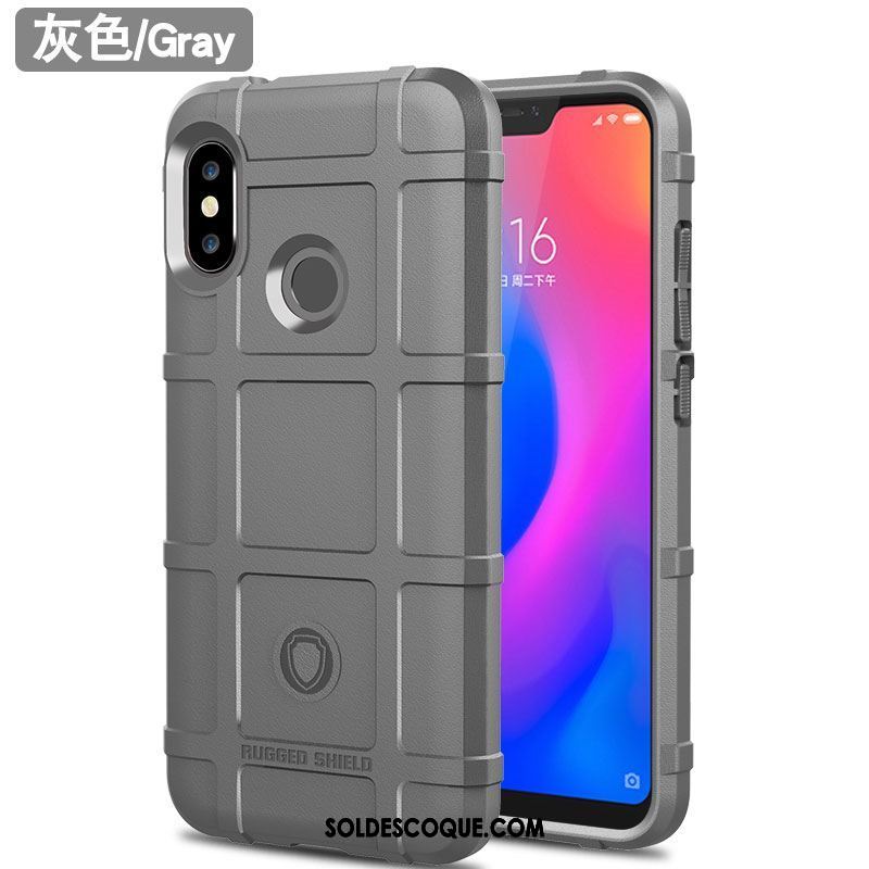 Coque Xiaomi Mi A2 Créatif Antidérapant Téléphone Portable Délavé En Daim Petit En Vente