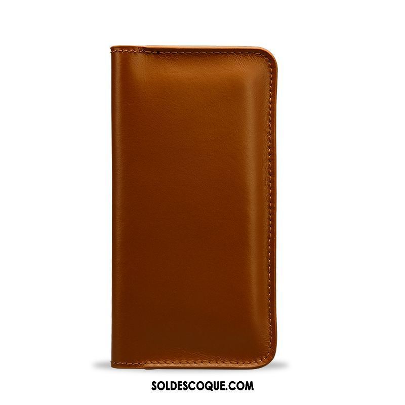 Coque Xiaomi Mi A2 Cuir Véritable Rouge Protection Petit Jours Housse En Ligne