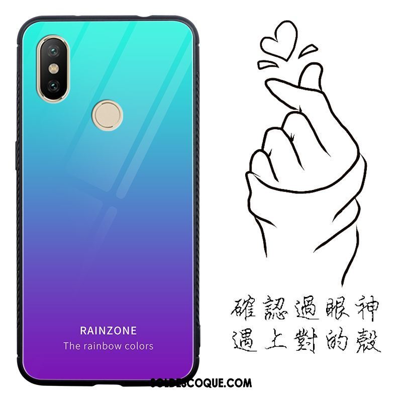 Coque Xiaomi Mi A2 Difficile Créatif Personnalité Incassable Bleu En Ligne