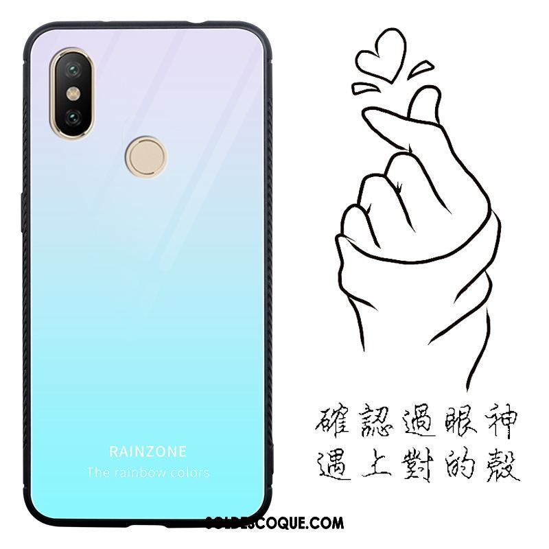 Coque Xiaomi Mi A2 Difficile Créatif Personnalité Incassable Bleu En Ligne