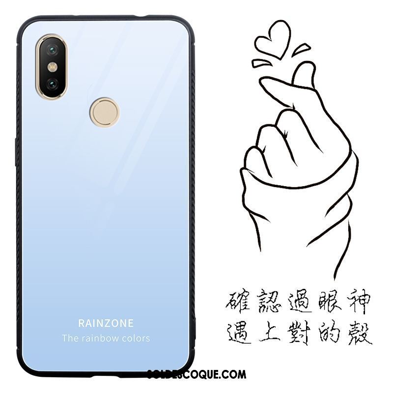 Coque Xiaomi Mi A2 Difficile Créatif Personnalité Incassable Bleu En Ligne