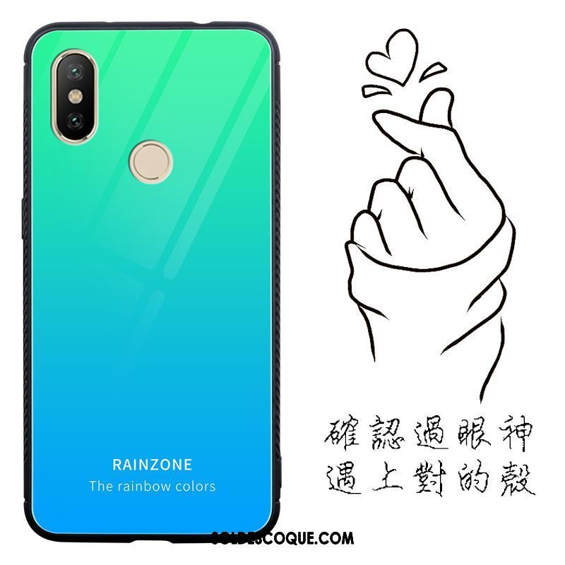 Coque Xiaomi Mi A2 Difficile Créatif Personnalité Incassable Bleu En Ligne