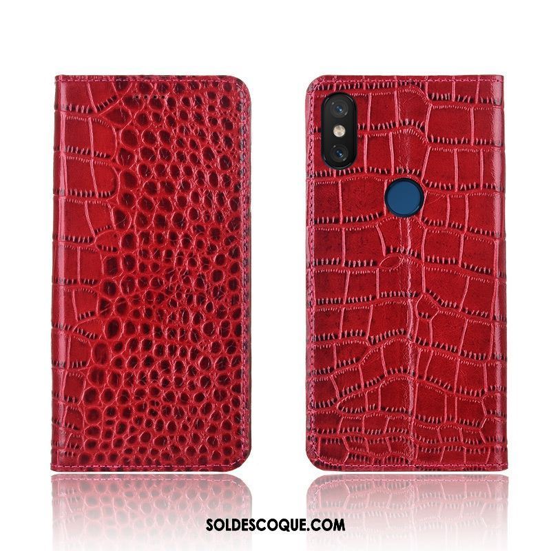 Coque Xiaomi Mi A2 Nouveau Étui Tout Compris Fluide Doux Crocodile En Vente