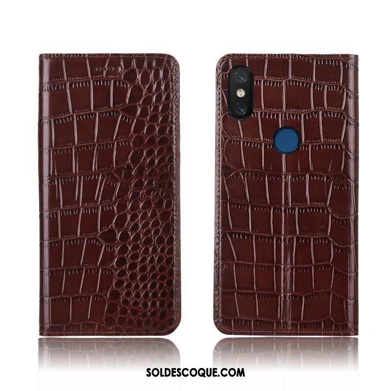 Coque Xiaomi Mi A2 Nouveau Étui Tout Compris Fluide Doux Crocodile En Vente