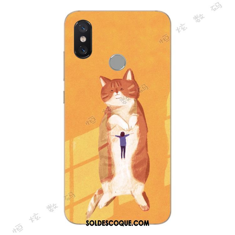 Coque Xiaomi Mi A2 Petit Incassable Marque De Tendance Protection Téléphone Portable Soldes