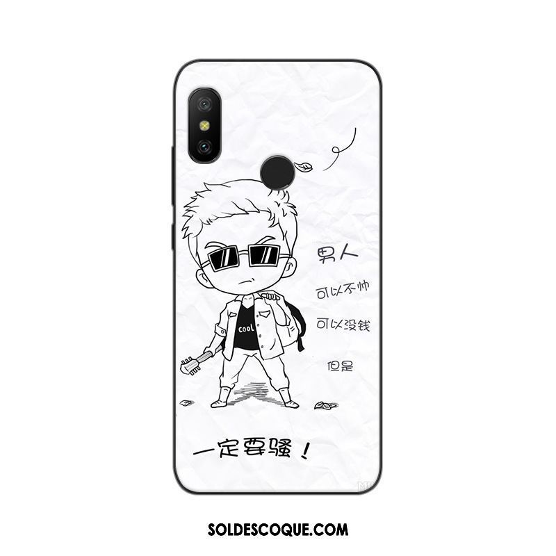 Coque Xiaomi Mi A2 Petit Peinture Étui Incassable Téléphone Portable Pas Cher