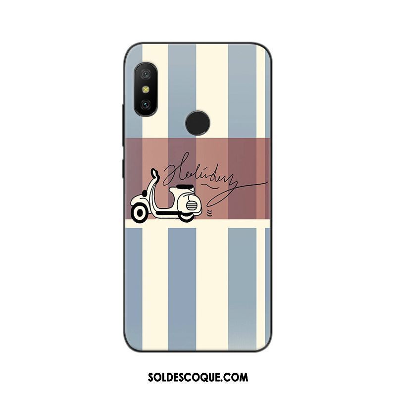 Coque Xiaomi Mi A2 Petit Peinture Étui Incassable Téléphone Portable Pas Cher