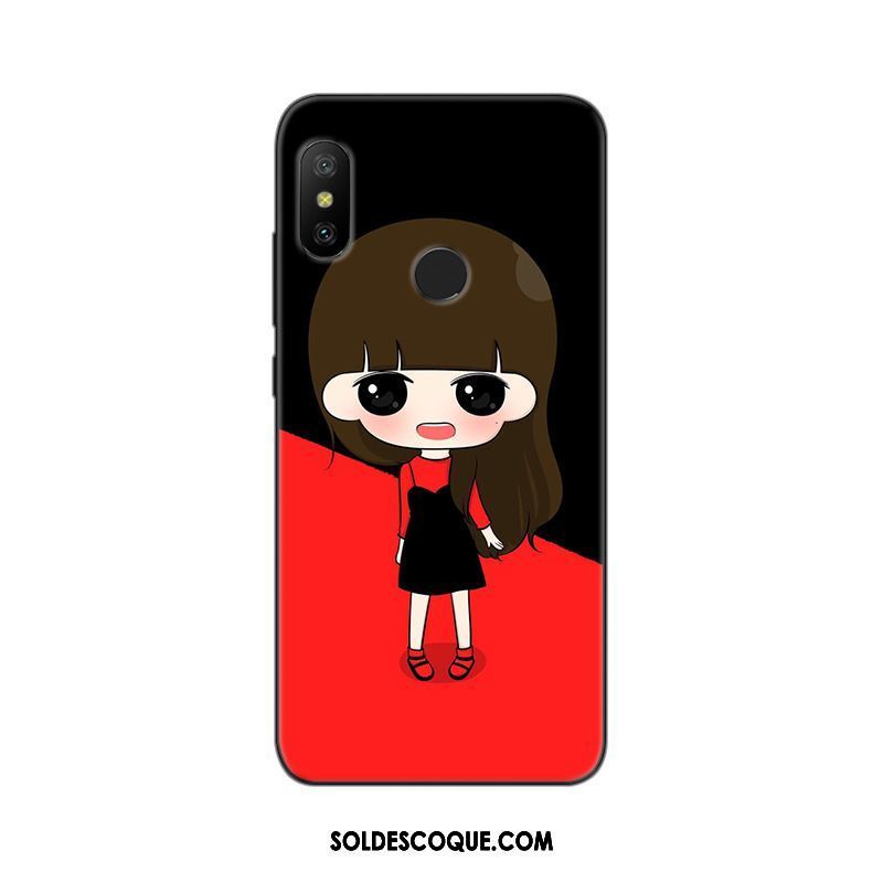 Coque Xiaomi Mi A2 Petit Peinture Étui Incassable Téléphone Portable Pas Cher