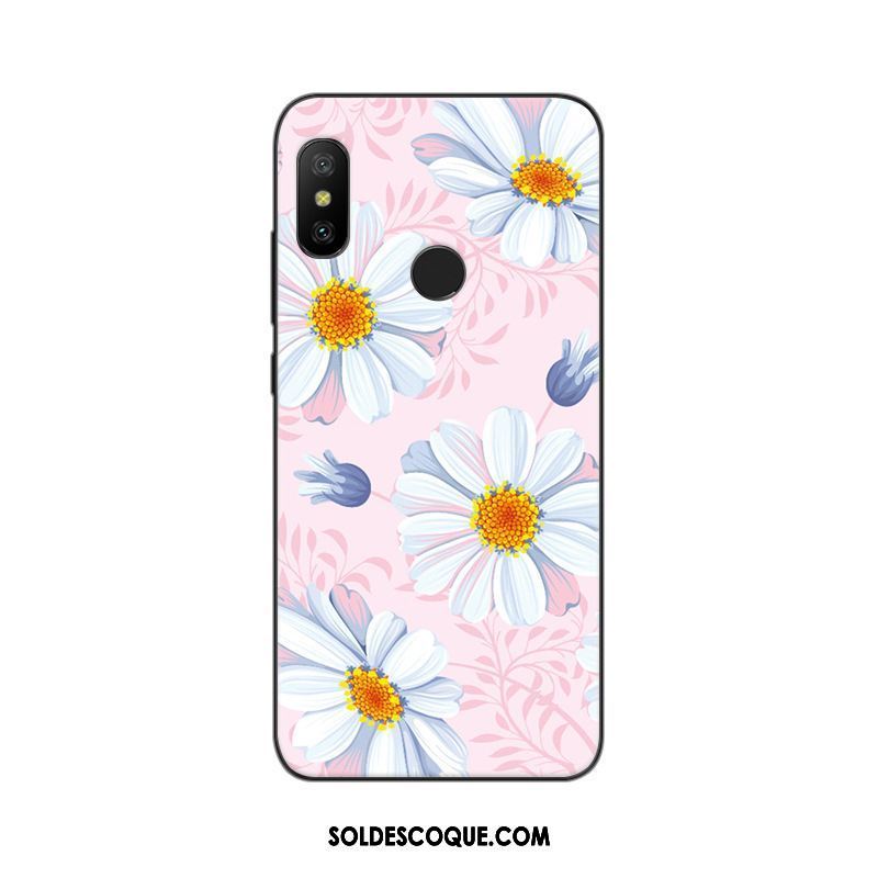 Coque Xiaomi Mi A2 Petit Peinture Étui Incassable Téléphone Portable Pas Cher