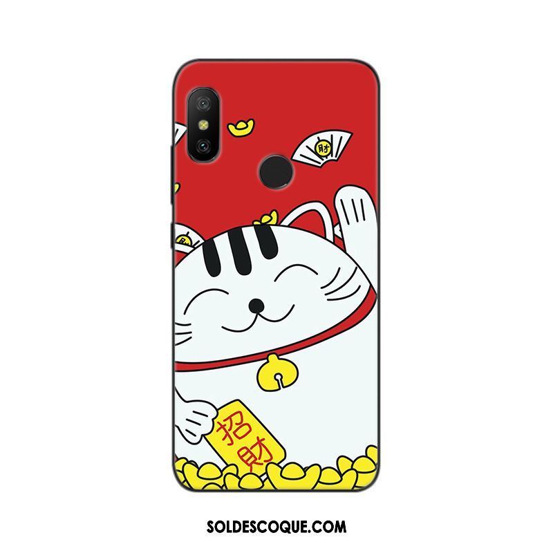 Coque Xiaomi Mi A2 Petit Peinture Étui Incassable Téléphone Portable Pas Cher