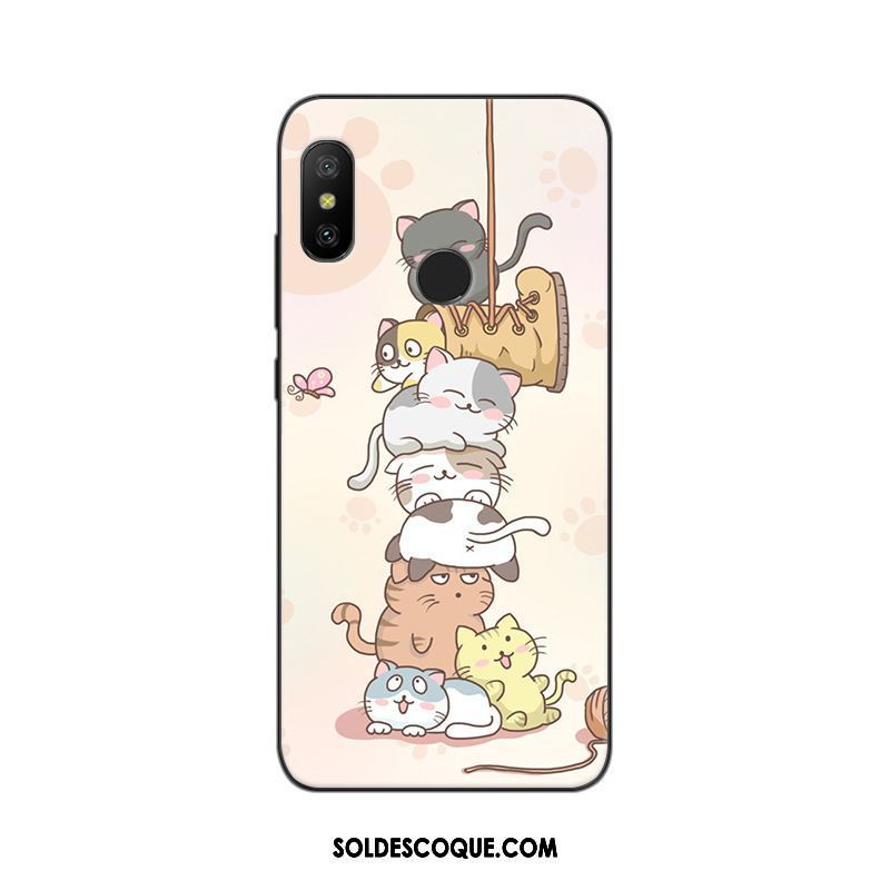 Coque Xiaomi Mi A2 Petit Peinture Étui Incassable Téléphone Portable Pas Cher