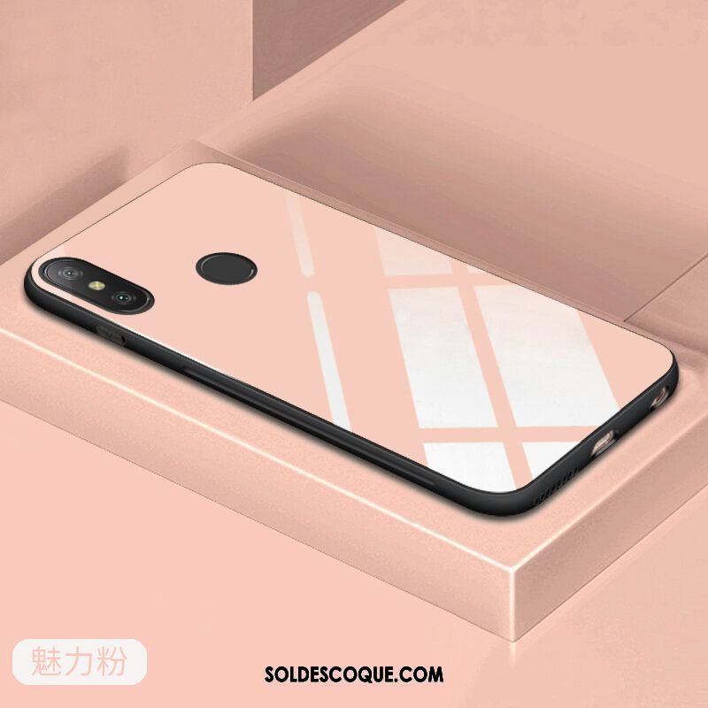 Coque Xiaomi Mi A2 Petit Verre Trempé Téléphone Portable Blanc Rouge En Ligne
