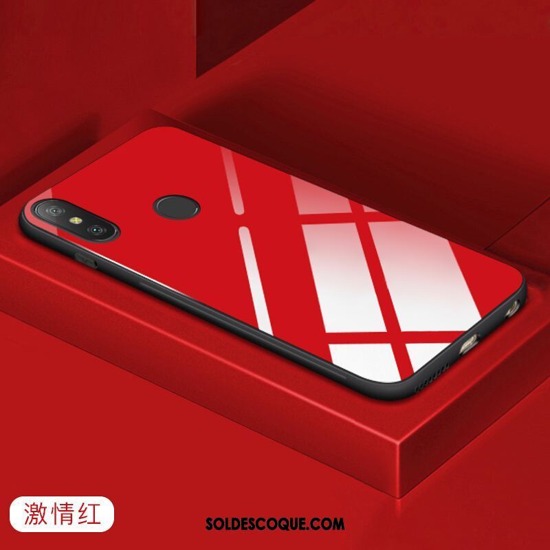 Coque Xiaomi Mi A2 Petit Verre Trempé Téléphone Portable Blanc Rouge En Ligne
