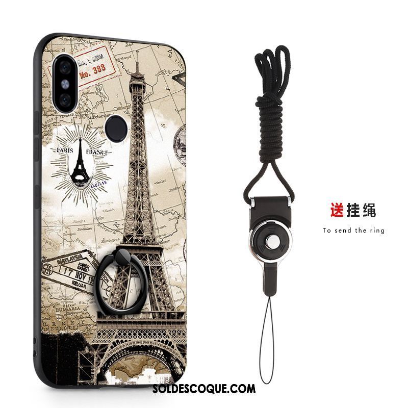 Coque Xiaomi Mi A2 Petit Étui Téléphone Portable Ornements Suspendus Anneau Soldes