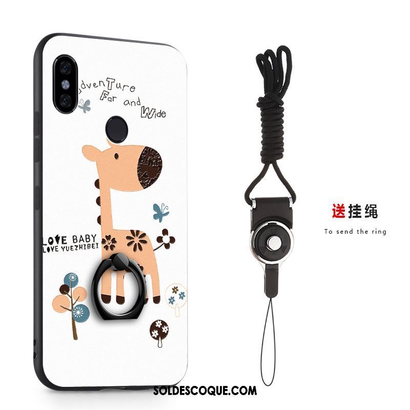 Coque Xiaomi Mi A2 Petit Étui Téléphone Portable Ornements Suspendus Anneau Soldes