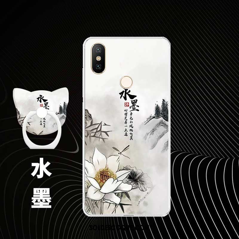 Coque Xiaomi Mi A2 Protection Créatif Mesh Bleu Peinture Soldes