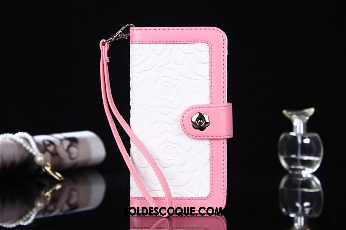 Coque Xiaomi Mi A2 Rose Téléphone Portable Incassable Étui En Cuir Protection Soldes