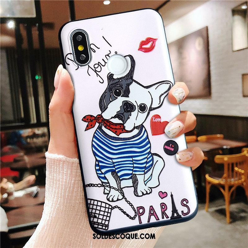 Coque Xiaomi Mi A2 Silicone Dessin Animé Protection Téléphone Portable Étui En Ligne