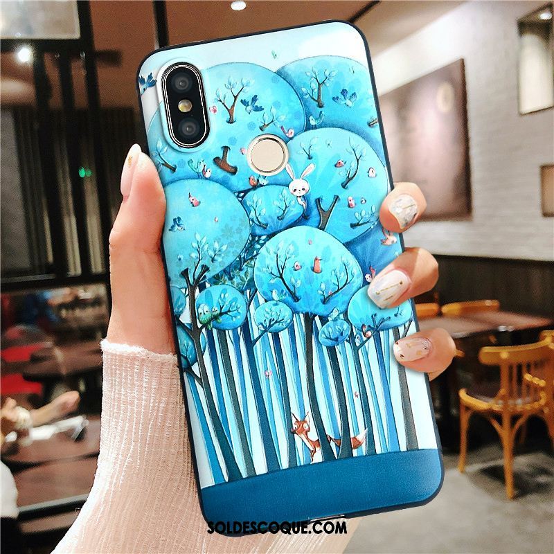 Coque Xiaomi Mi A2 Silicone Dessin Animé Protection Téléphone Portable Étui En Ligne