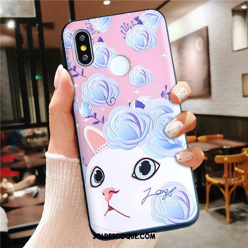 Coque Xiaomi Mi A2 Silicone Dessin Animé Protection Téléphone Portable Étui En Ligne