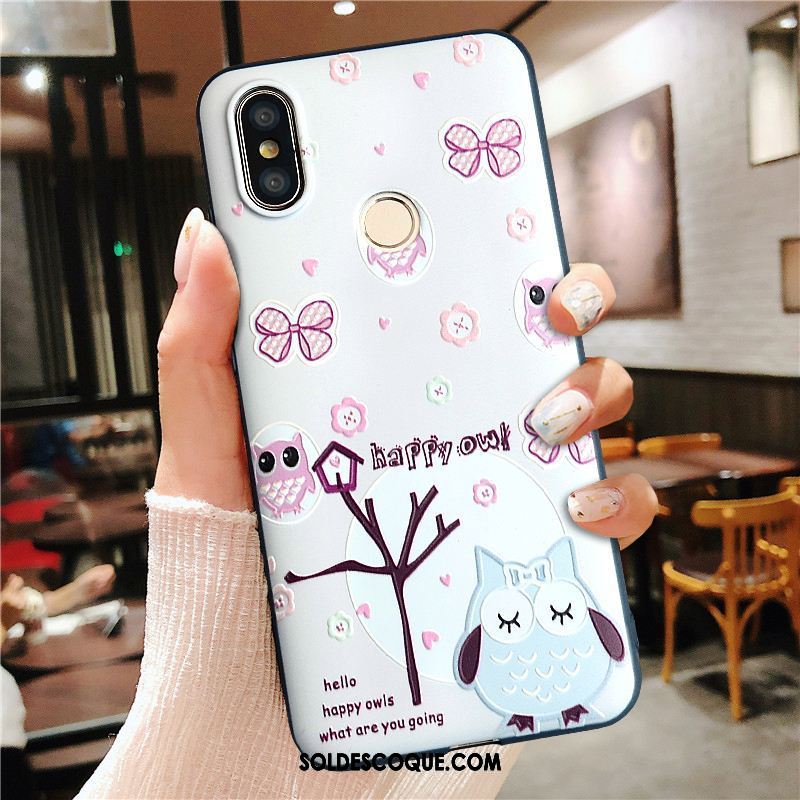 Coque Xiaomi Mi A2 Silicone Dessin Animé Protection Téléphone Portable Étui En Ligne